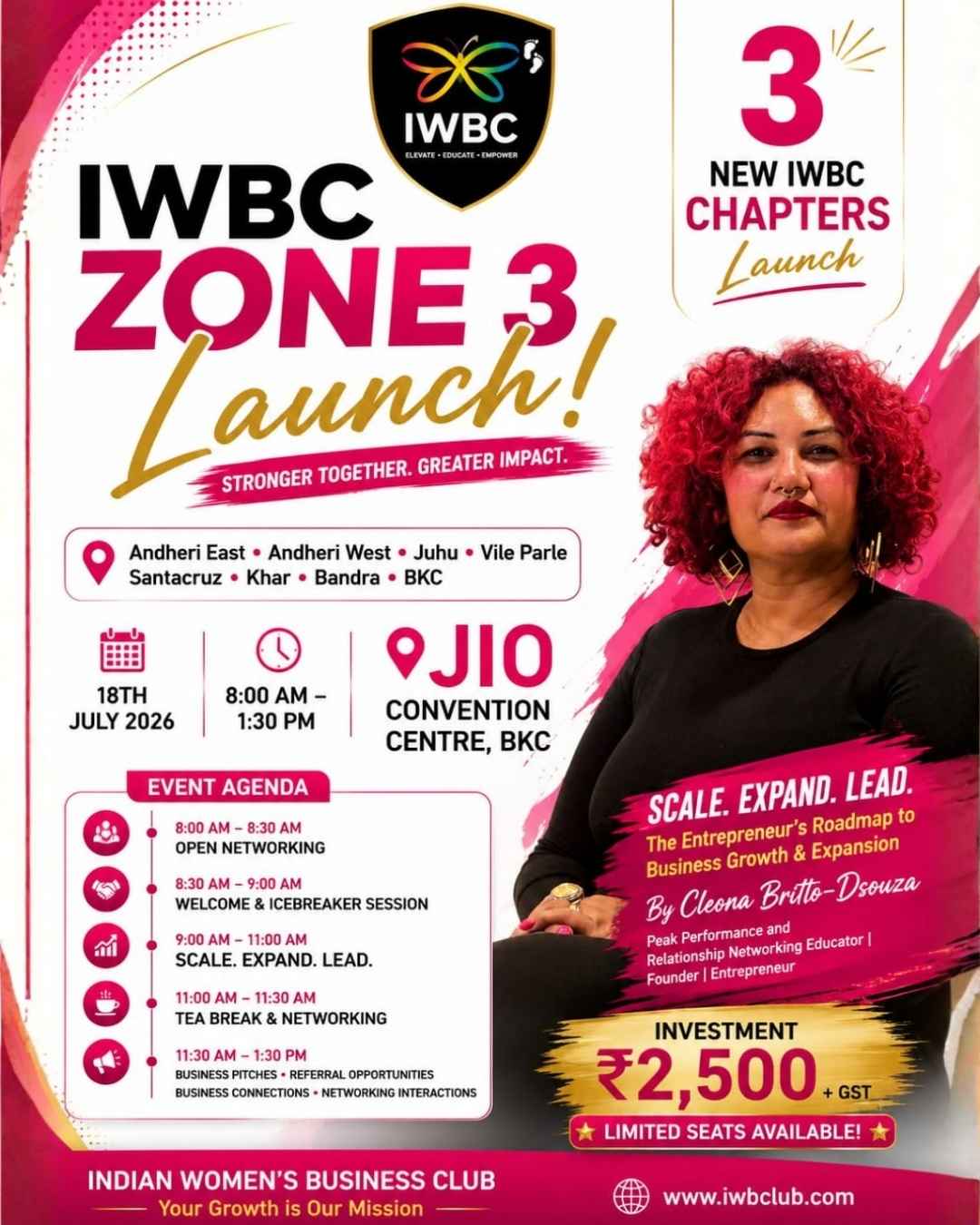 IWBC Zone Three Launch